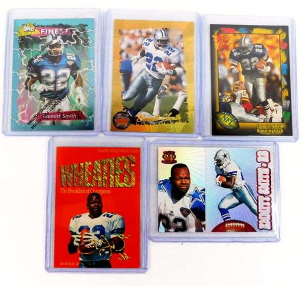 5 Emmitt Smith Football Cards