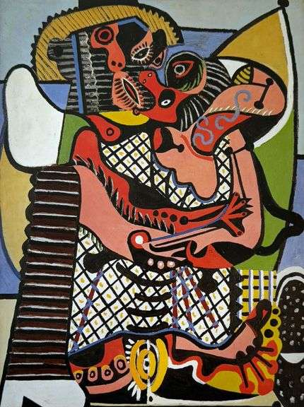 Colectible Pablo Picasso, The Kiss