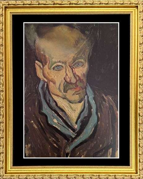 Vincent Van Gogh, Head of a Patient of the Hospital of Saint Remy