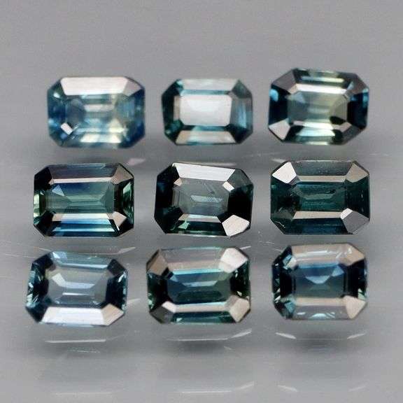 Exquisite 2.34ct 9 piece real Australian Sapphire set!