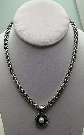 David Yurman Sterling Silver Necklace