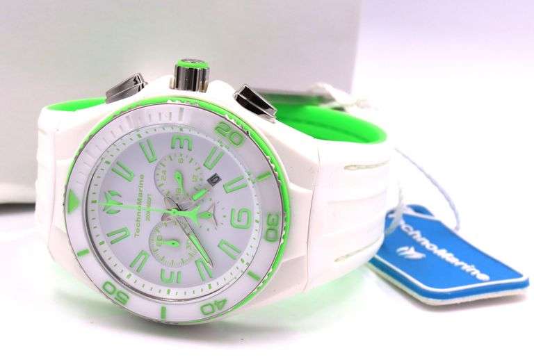 Technomarine Cruise Vission II white dial watch