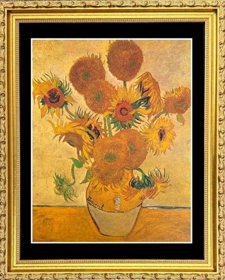 Vincent Van Gogh, Vase with Fourteen Sunflowers
