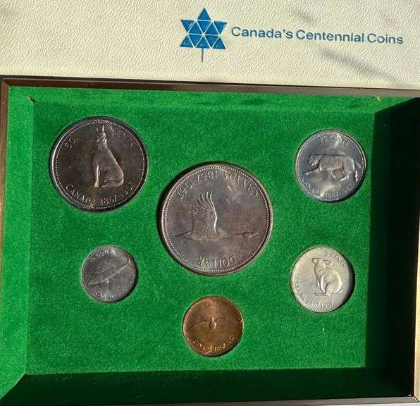1967 Toned Canada Centennial Uncirculated Set