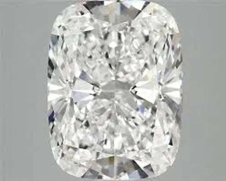 Magnificent High quality  Lab Diamond Cushion Brilliant Cut, 1.5 CT, VS1/F