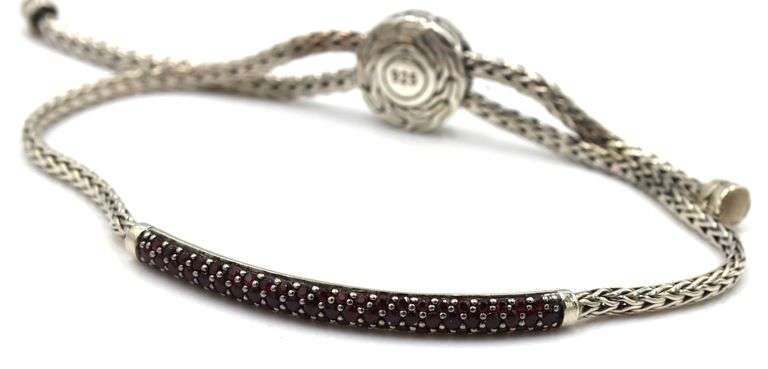 John Hardy classic chain ruby bolo bracelet