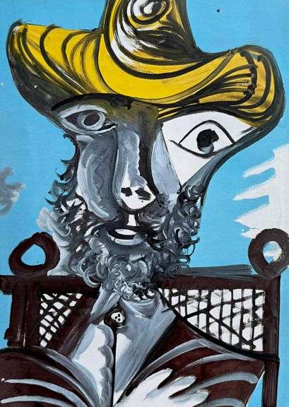 Collectible Pablo Picasso Circa 1971