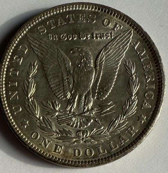 1904 Frosty White BU Morgan