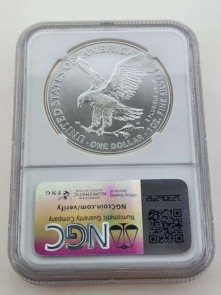 2022 American Silver Eagle, NGC MS69