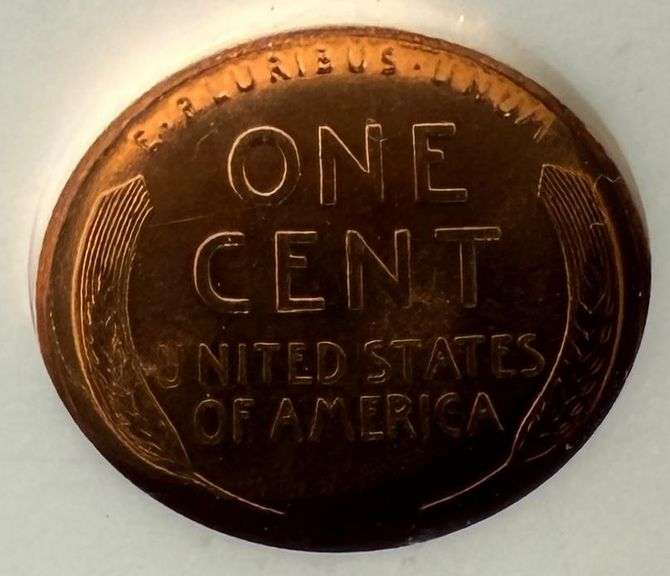 1934 NGC MS 66 Red Lincoln Cent.