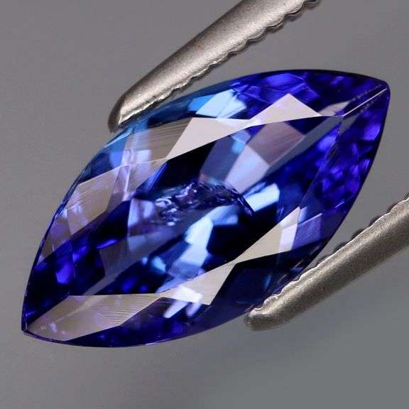 AAA D block color! Great clarity! 1.70ct blue violet Tanzanite!!!