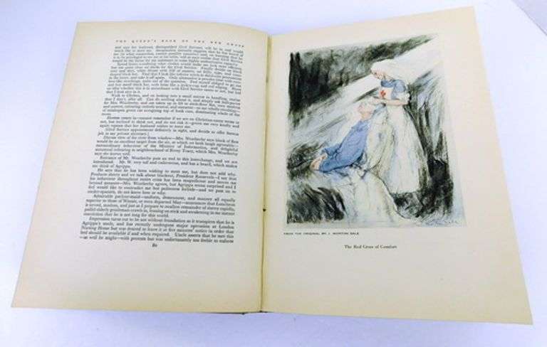 1939 The Queen's Book of the Red Cross w/DJ