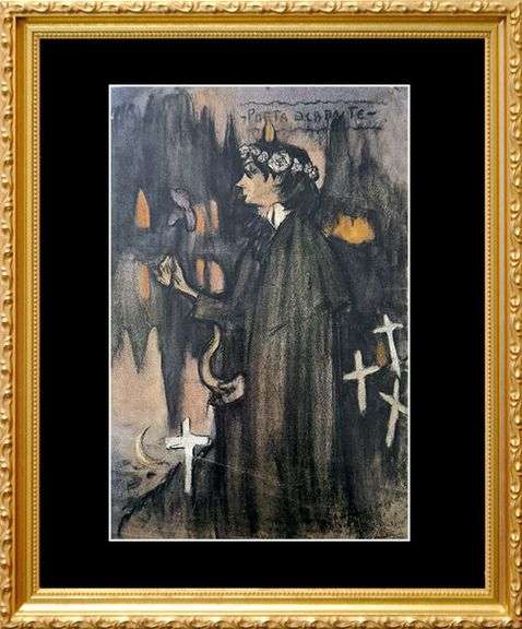 Colectible Pablo Picasso, Decadent Poet