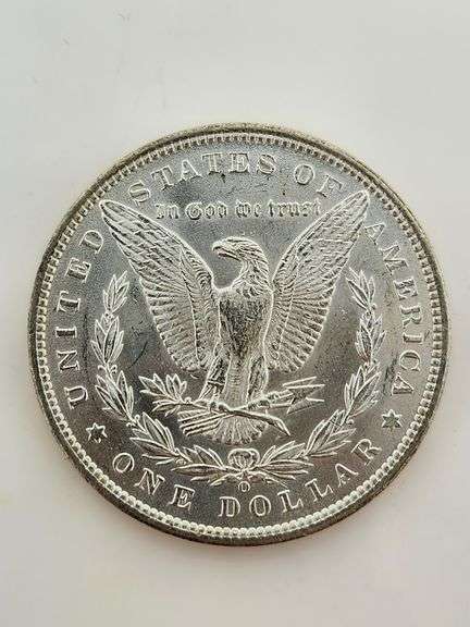 1890-O Morgan Silver Dollar