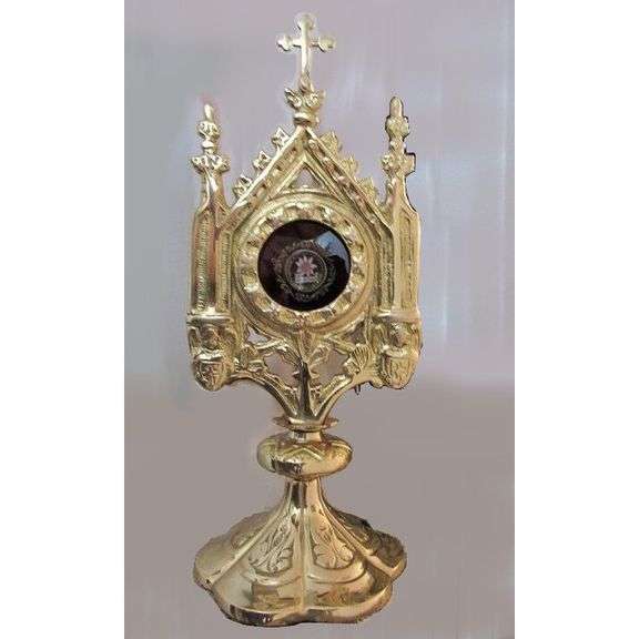 Brass Monstrance Vessel