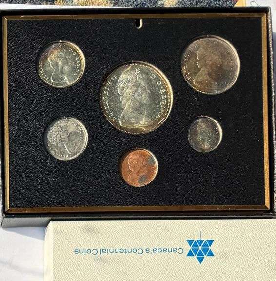 1967 Toned Canada Centennial Uncirculated Set.