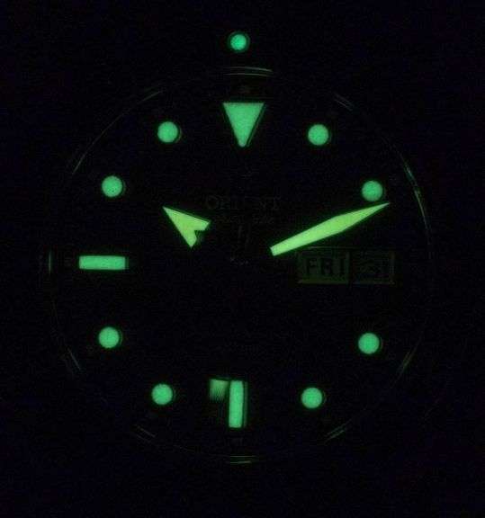 Orient Automatic Red Dial Watch, New