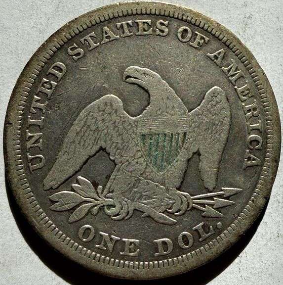 1847 Seated Dollar