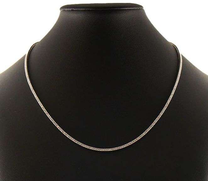 New 2.20ctw Round Diamond Tennis Necklace in 14K