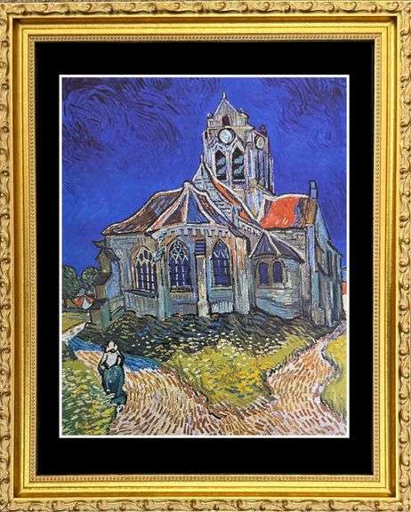 Vincent Van Gogh, The Church of Auvers