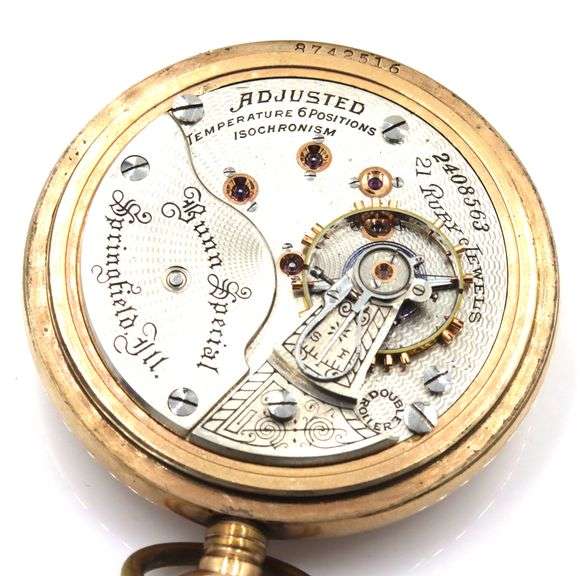 Illinois Watch Co. Bunn Special Pocket Watch