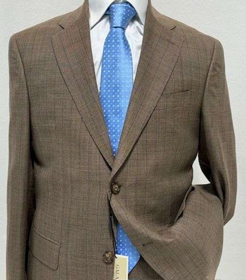 New Spring Summer Slim Fit Suit by Galante, Made in Italy