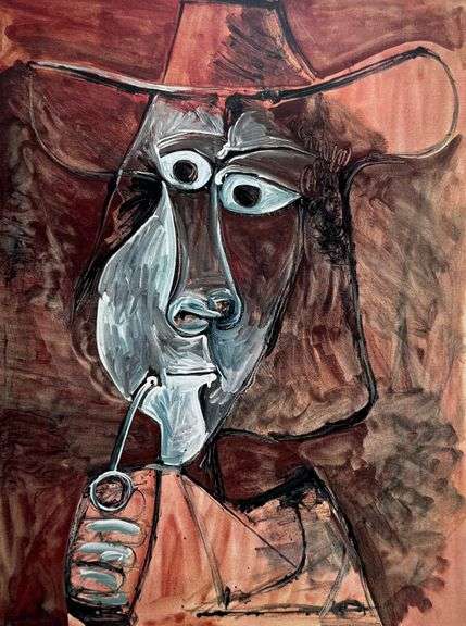 Collectible Pablo Picasso Circa 1971