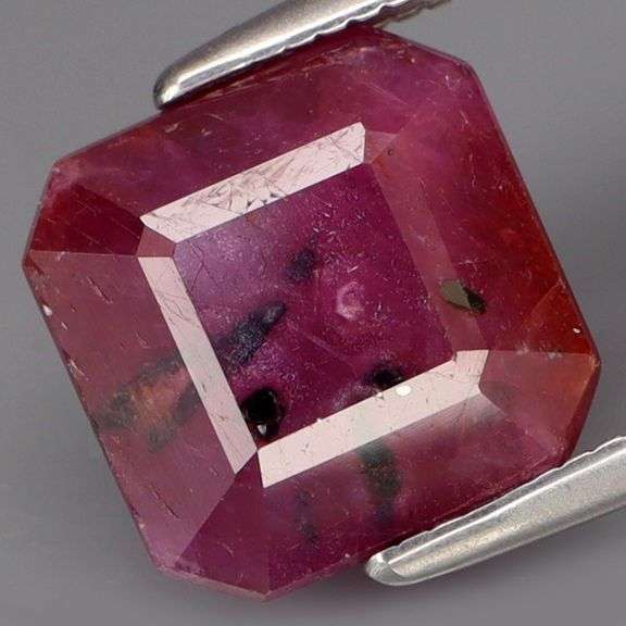UNTREATED! REAL! 3.93ct violet red Winza Ruby!
