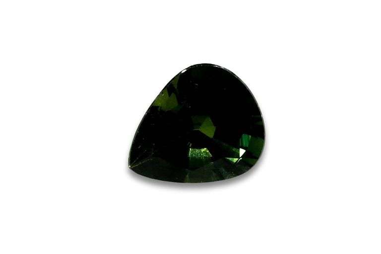 Alluring Natural Green Sapphire Pear