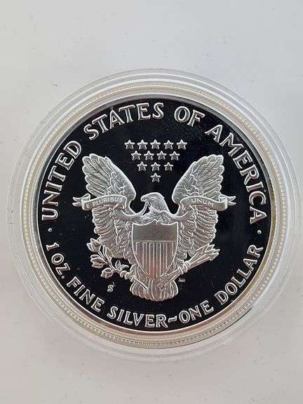 1990-S Proof Silver Eagle