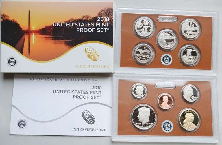 2018 US Proof Set in Original Box