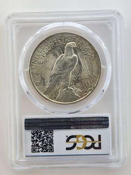 1923 Peace Dollar, PCGS MS64 VAM 1B Extra Hair / TOP 50