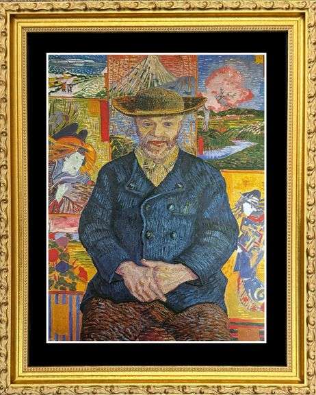 Vincent Van Gogh, Portrait of Pere Tanguy