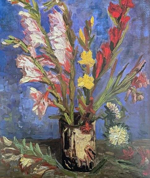 Vincent Van Gogh, Vase with Gladioli