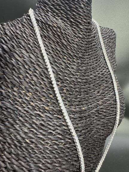 Rhodium Plated 925 Sterling Silver Round Clear CZ Tennis Necklace Bracelet 3mm 24"