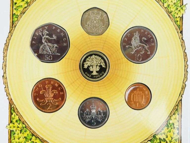 3 Sets United Kingdom Uncirculated Coins