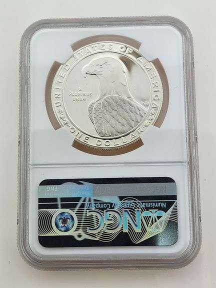 1983-S Olympics Silver Dollar, NGC PF69 Ultra Cameo