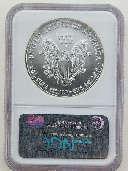 2007 American Silver Eagle, NGC MS69 Early Releases