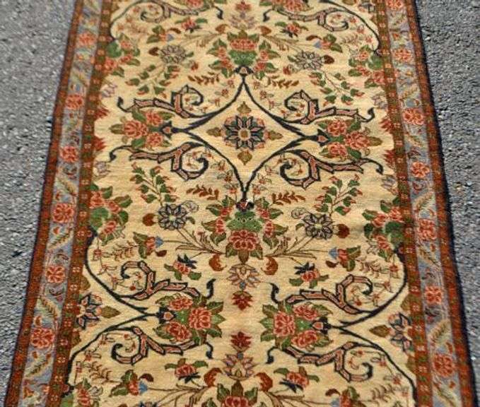 Floral Persian Bidjar 12.6x3.1