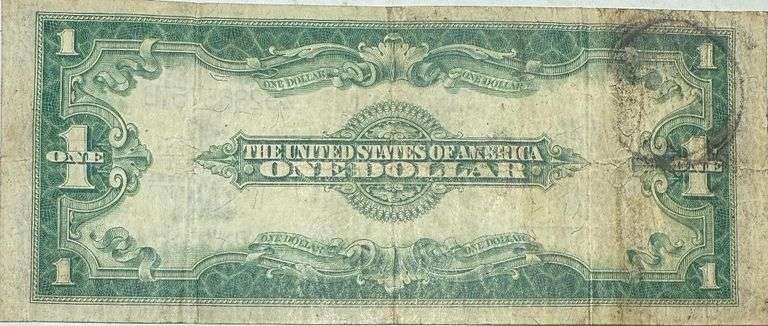 Series of 1923 $1 Silver Certificate.