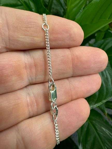 Sterling Silver 925 Kids Medical Alert Bracelet 6"