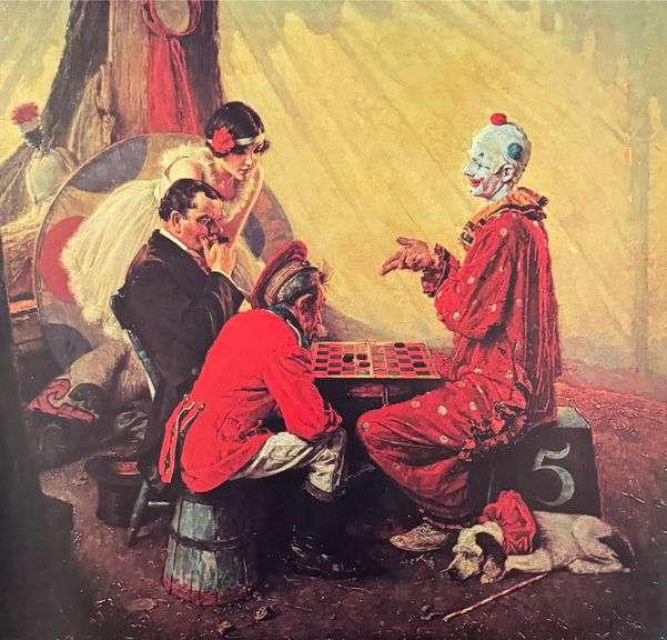 Norman Rockwell Rare Vintage Art