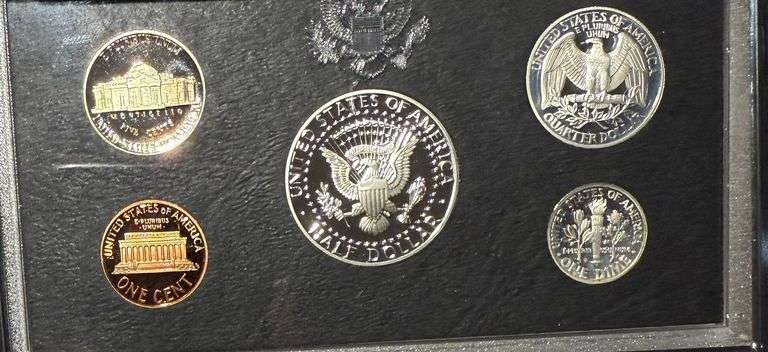 1993 US Premier Silver Proof Set.