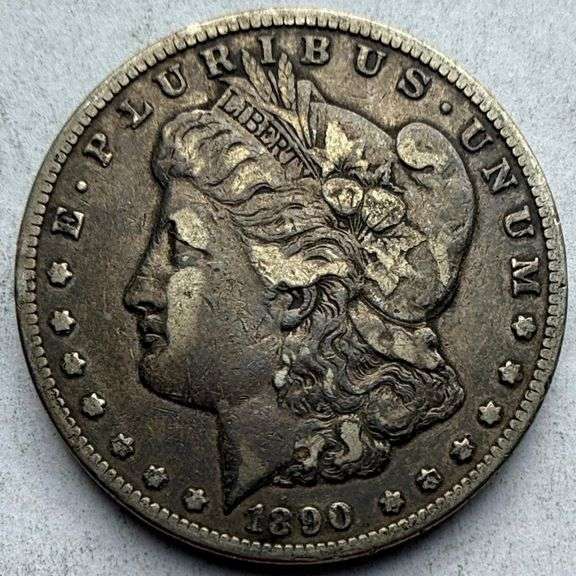 1890 CC Morgan Dollar