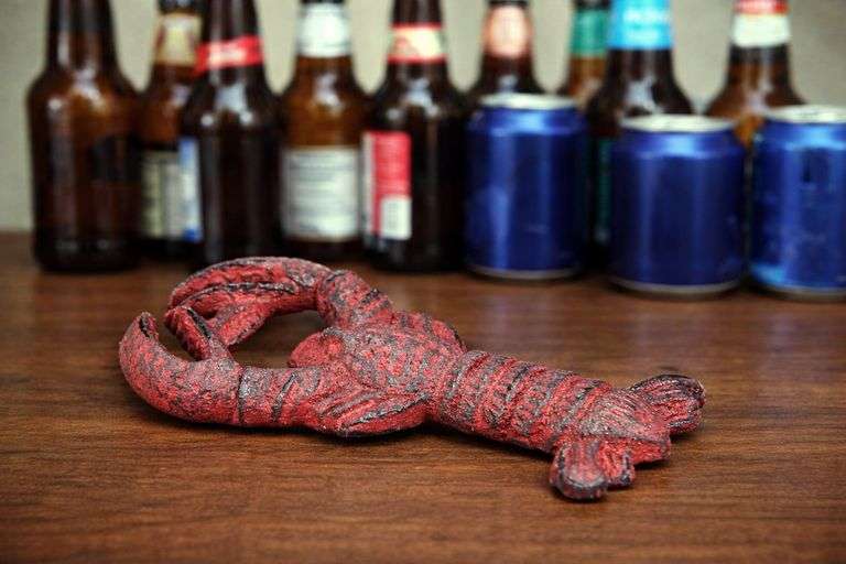 Cast Iron Lobster Bottle Opener