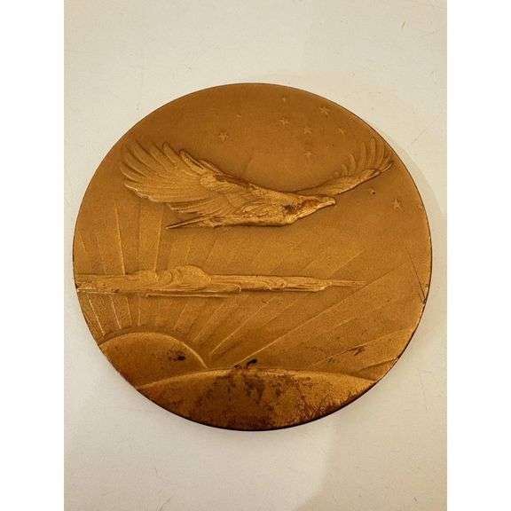 1928 Charles Lindbergh Bronze Medal of Congress