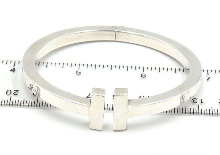 Tiffany & Co. T Square Cuff Bracelet in Sterling