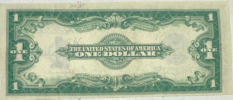 Near Unc Series of 1923 $1 Silver Certificate.