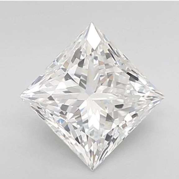 Magnificent High quality  Lab Diamond Square Cushion Brilliant Cut, 2.52 CT, VS1/F