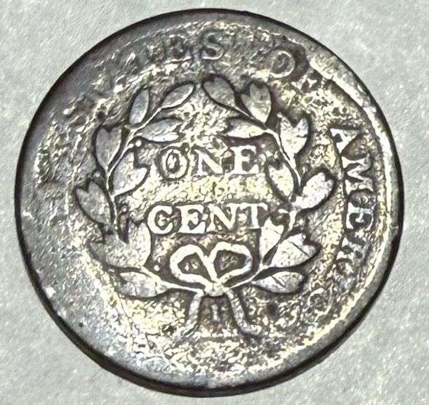 1802 Stemless Large Cent